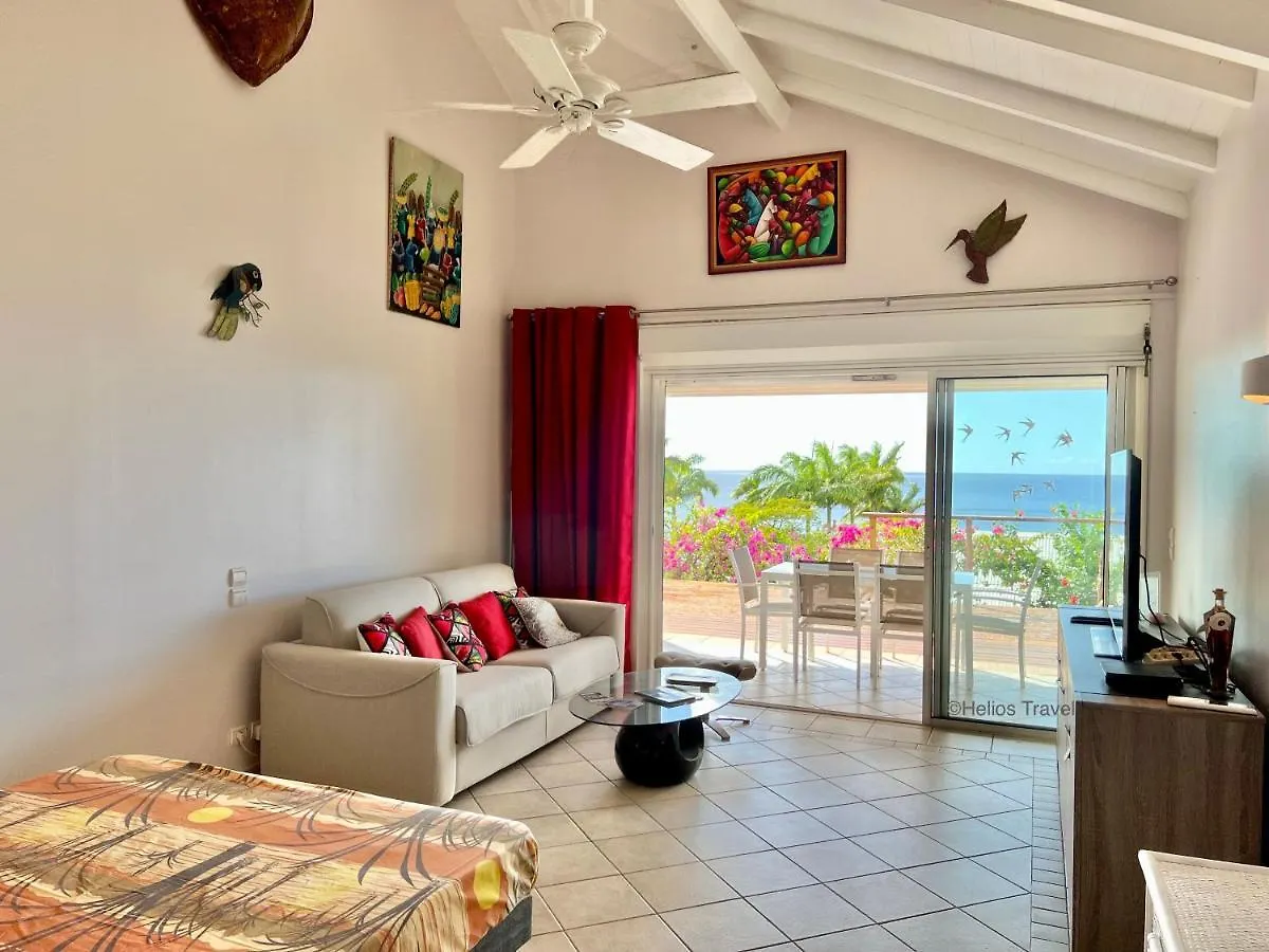 Villa Tramontane. Vue Mer. 2 Chambres. Ferry Deshaies.