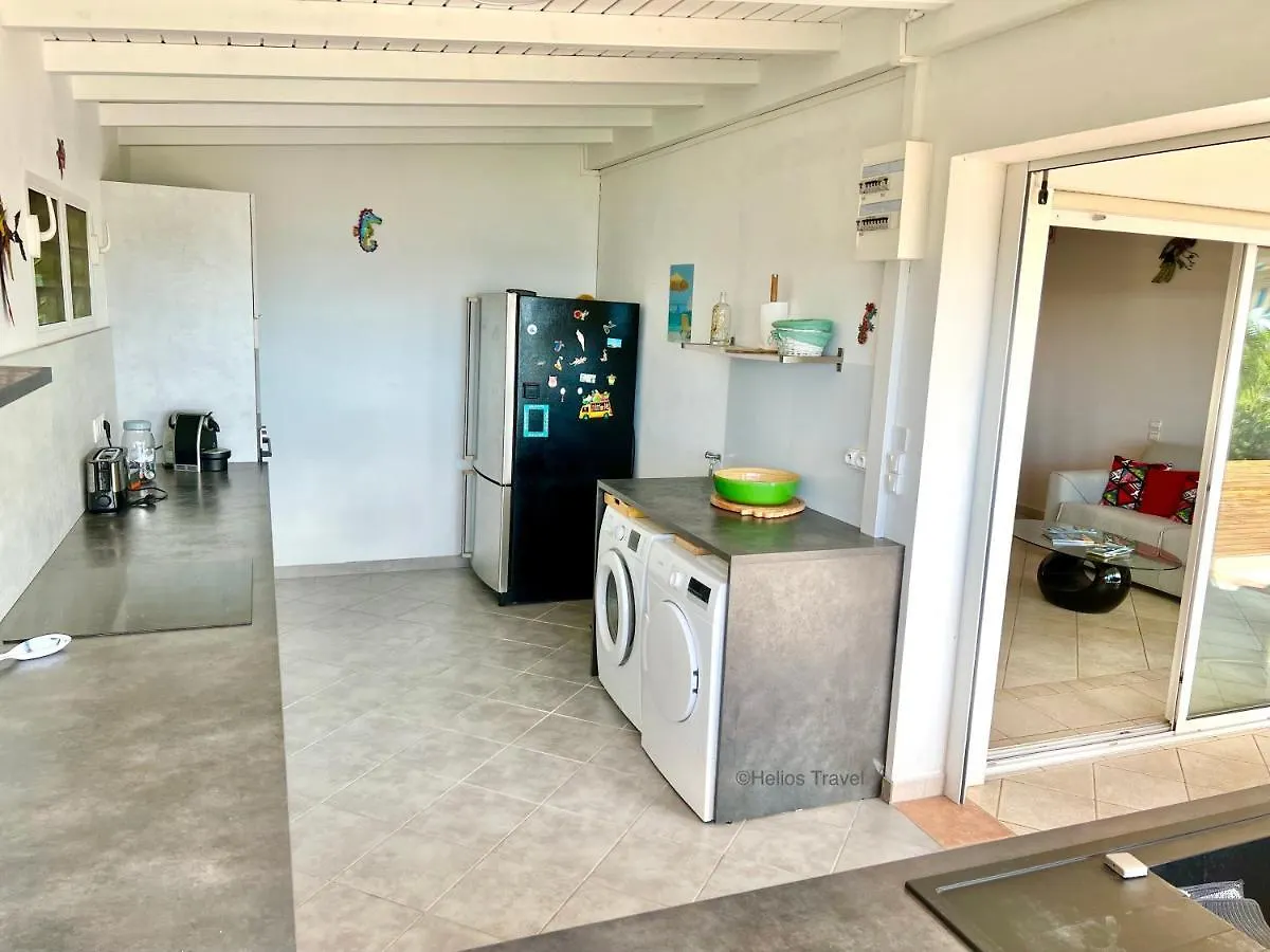 Villa Tramontane. Vue Mer. 2 Chambres. Ferry Deshaies. 0*, 德赛